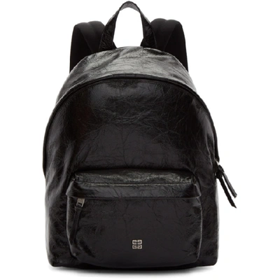 Givenchy Black Vintage 4g Backpack In 001 Black