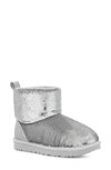 Ugg Classic Mini Mirror Ball Bootie In Silver