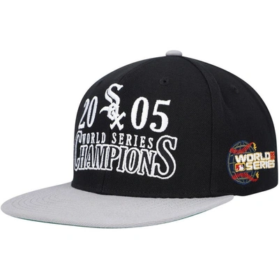 Mitchell & Ness Men's  Black Chicago White Sox World Series Champs Snapback Hat