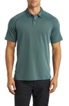 Rhone Delta Pique Polo In Storm Blue