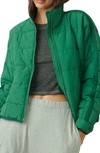 Fp Movement Pippa Packable Puffer Jacket In Viridian