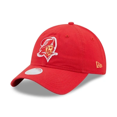 New Era Red Tampa Bay Buccaneers Core Classic 2.0 9twenty Adjustable Hat