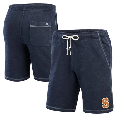 Tommy Bahama Navy Syracuse Orange Tobago Bay Tri-blend Shorts