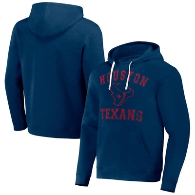 Nfl X Darius Rucker Collection By Fanatics Navy Houston Texans Coaches Pullover Hoodie