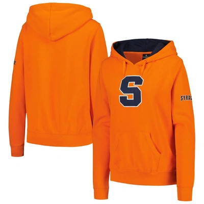 Colosseum Orange Syracuse Orange Big Logo Pullover Hoodie