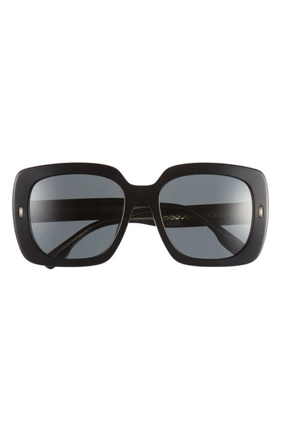 Tory Burch 56mm Square Sunglasses In Black
