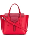 Tod's Joy Mini Leather Shoulder Bag In Red