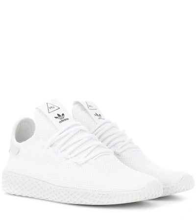 Adidas Originals By Pharrell Williams Pharrell Williams Tennis Hu Sneakers In White