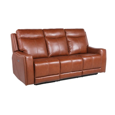 Simplie Fun Sofa In Leather