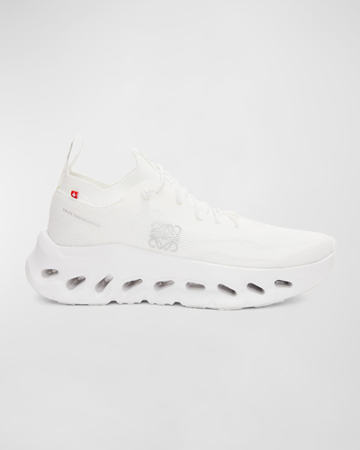 Loewe Woman White Sneakers In All White