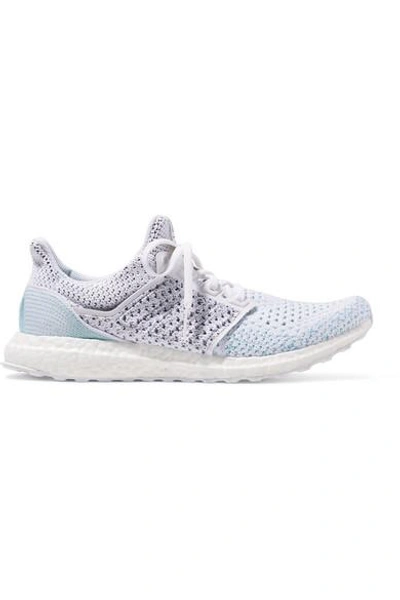 Adidas Originals Parley Ultra Boost Clima Primeknit Sneakers In White