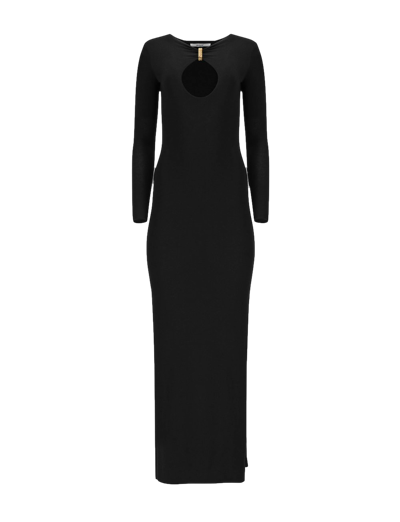 Manurí Mary Jean Chain-link Midi Dress In Black