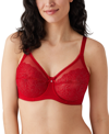 Wacoal Retro Chic Bra In Cherry Lurex