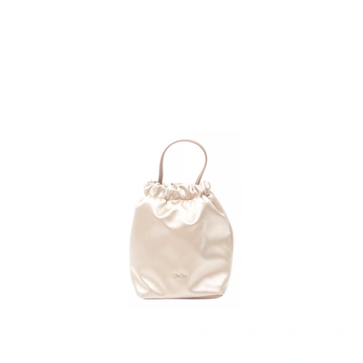 Max Mara Accessori Accessori Soiree2 Silk And Leather Bag