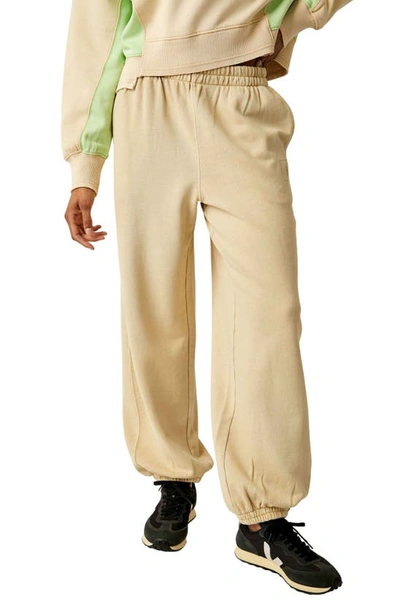 Fp Movement All Star Cotton Blend Joggers In Sesame