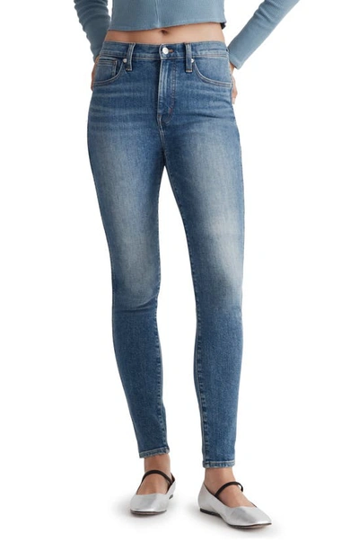 Madewell High Waist Skinny Jeans In Cayer Wash