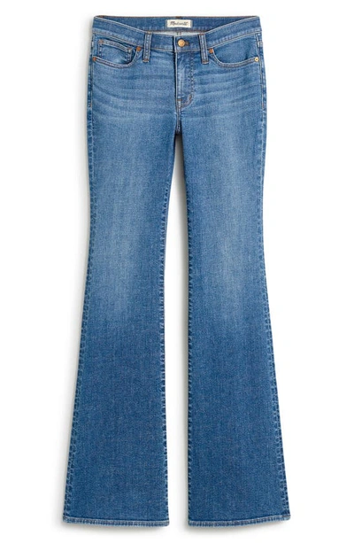 Madewell Low Rise Skinny Flare Jeans In Dobson Wash