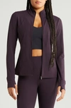 Zella Studio Luxe Performance Jacket In Purple Nebula