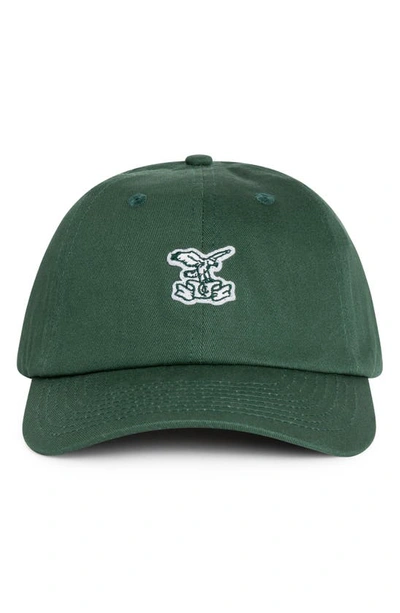 Quiet Golf Society Baseball Cap In Forest