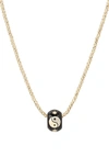 Adina Reyter Diamond Zodiac Pendant Necklace In Yellow Gold / Gemini