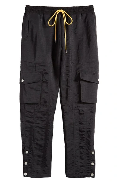 Diet Starts Monday Nylon Cargo Pants In Black