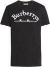 Burberry Men's Pairi Archive Logo Graphic T-shirt In Black