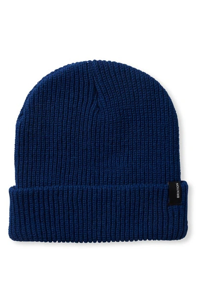 Brixton Heist Beanie In Twilight Blue