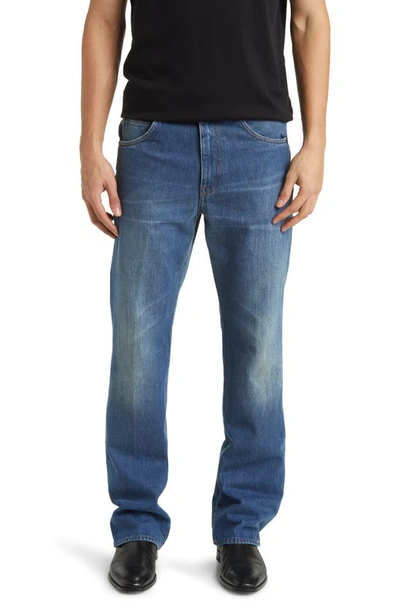 Blk Dnm 77 Bootcut Organic Cotton Jeans In Dark Vintage Blue