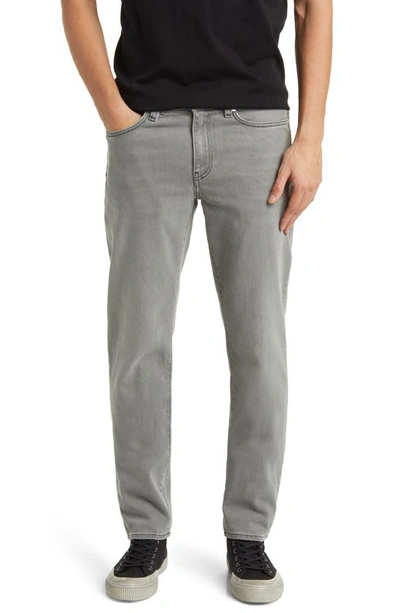 Blk Dnm Slim Straight Leg Organic Cotton Jeans In Steal Grey