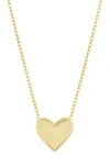 Argento Vivo Bubble Heart Pendant Necklace In Gold