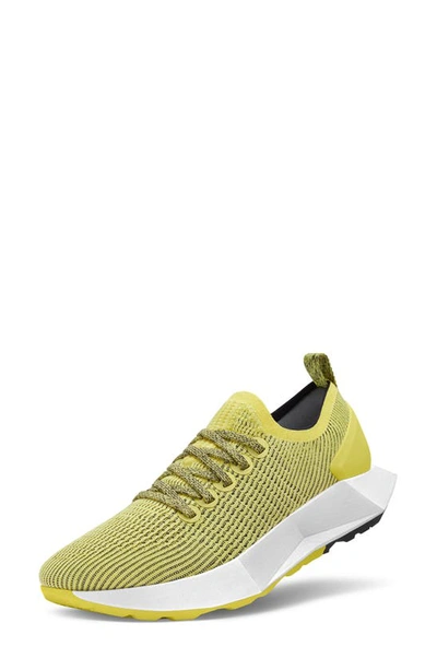 Allbirds Tree Flyer Running Shoe In Buoyant Yellow/ Blizzard