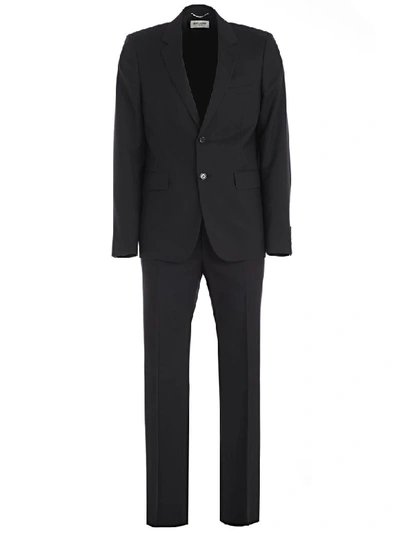 Saint Laurent Classic Suit In Black