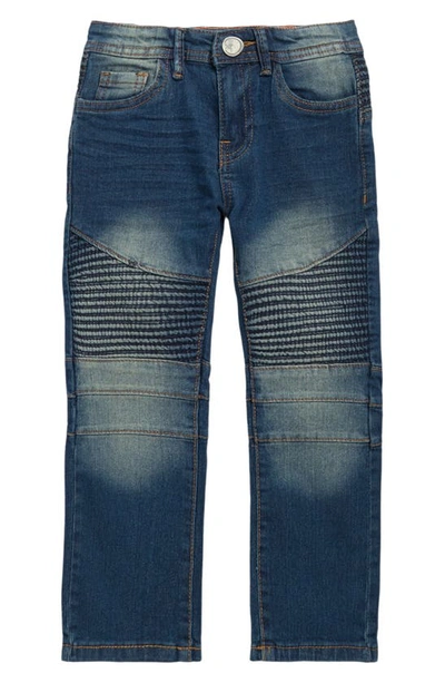 X-ray Kids'  Moto Jeans In Indigo