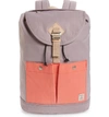 Doughnut Montana Water Repellent Backpack - Purple In Lilac/ Peach