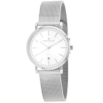 Christian Van Sant Women's Silver Dial Watch
