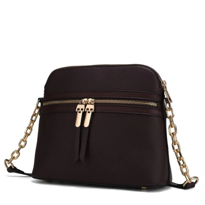 Mkf Collection By Mia K Kelisse Solid Crossbody Handbag In Gold