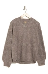 Democracy Soft Waffle Sweater In H Mocha