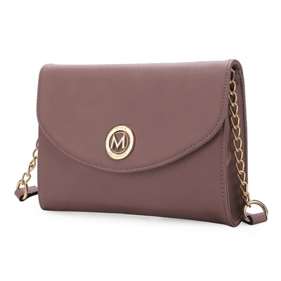 Mkf Collection By Mia K Andra Vegan Leather Women's Crossbody Bag In Multi