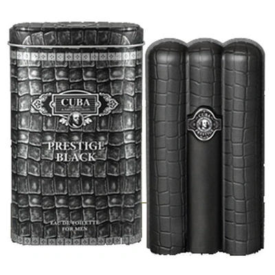 Cuba Amcubpb3s 3 Oz. Prestige Black Eau De Toilette Spray For Men