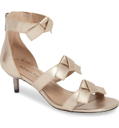 Donald Pliner Cady Strappy Sandal In Light Taupe Leather