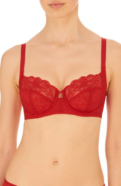 Natori Statement Underwire Bra In Poinsettia