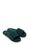 Beek Puffbird Slide Sandal In Forest