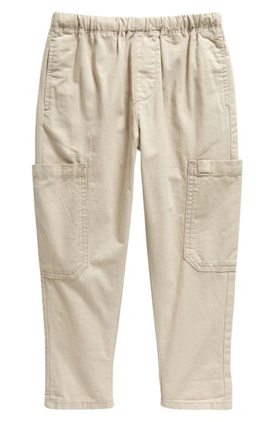 Next Kids' Side Pocket Cotton Pants In Natural