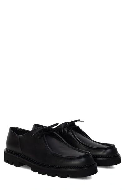 Collegium Pillar Lug Loafer In Black