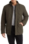 Barbour Winter Chelsea Quilted Jacket In Dark Olive