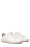 Clae Bradley California Sneaker In White/ Black Leather