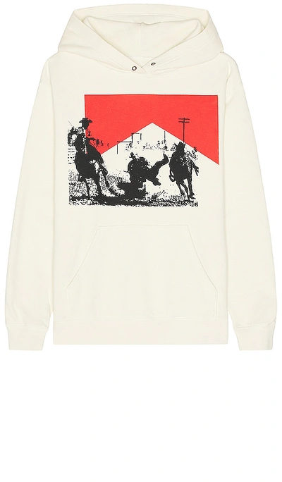 One Of These Days Cathedral Of Dust Cotton Graphic Hoodie In Neutrals