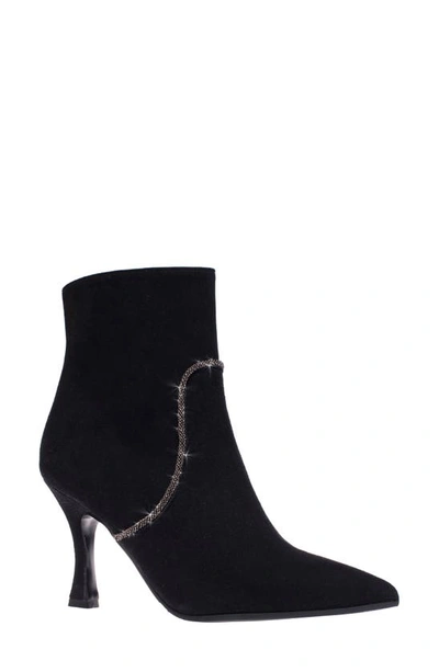 Ron White Dalanie Pointed Toe Bootie In Onyx