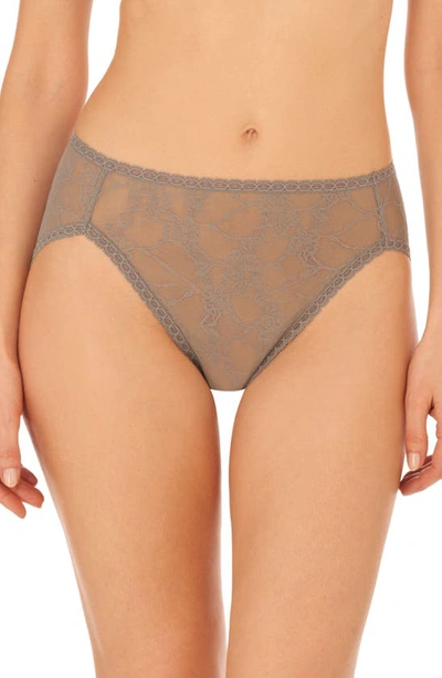 Natori Bliss Allure Lace French Cut Panties In Stormy