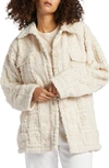 Billabong Fairbanks Fleece Jacket In White Cap